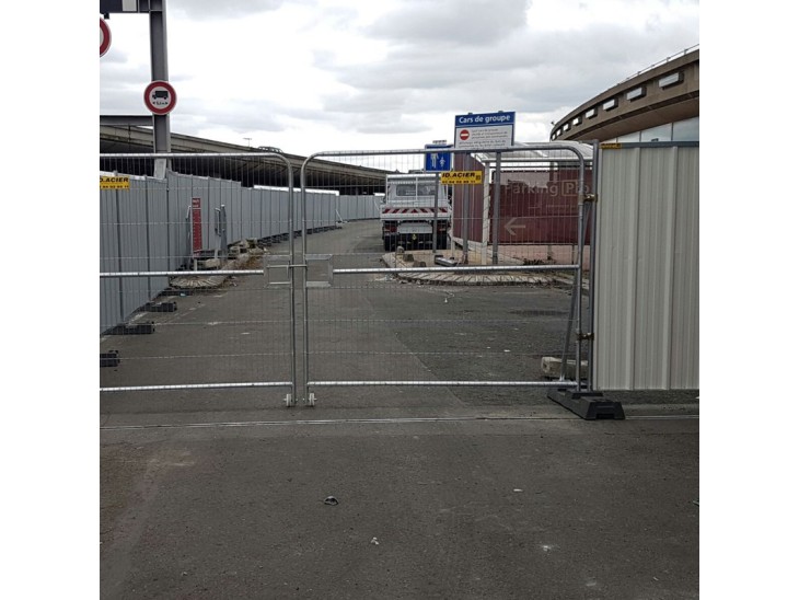 Portail De Chantier Portail De Chantier Coulissant