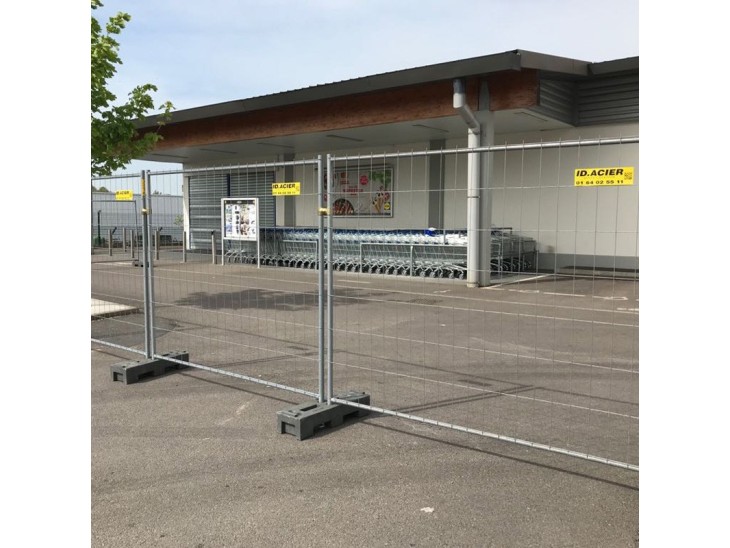 barrière ID Protech grillagée T4 2.25m X 2m barrière ID Protech grillagée T4 2.25m X 2m