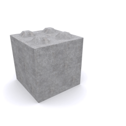 Bloc Béton Empilable (80 x 80 x 80 cm)