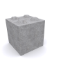 Bloc Béton Empilable (80 x 80 x 80 cm)