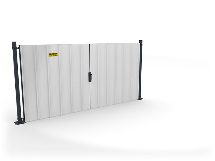 Portail & Portillon de chantier : 6 formats