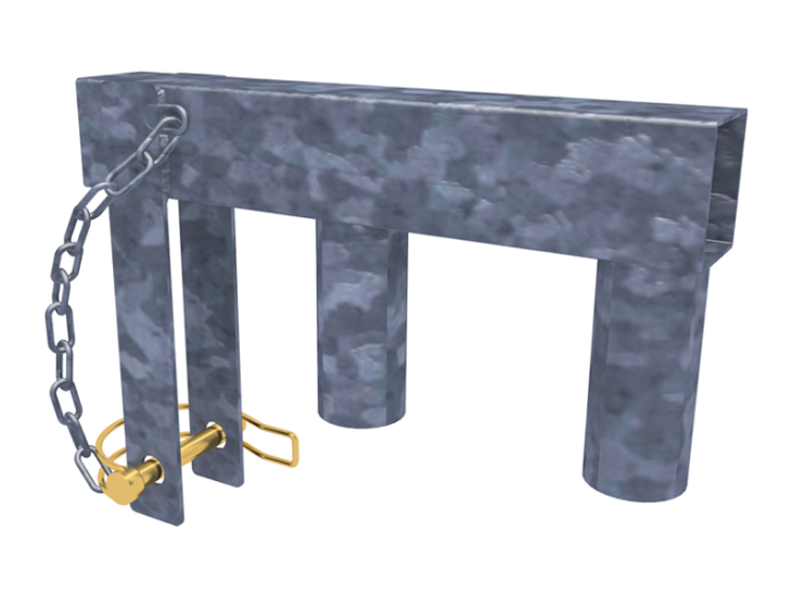 Axe à barrière, accessoires de chantier, ID-acier Axe à barrière, accessoires de chantier, ID-acier