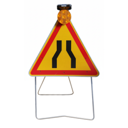 Panneau AK3 | Panneau Chaussée Rétrécie | ID Acier