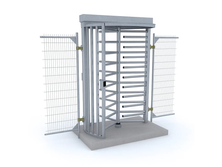 Accès Chantier : Tourniquet de Sécurité Chantier - ID Acier