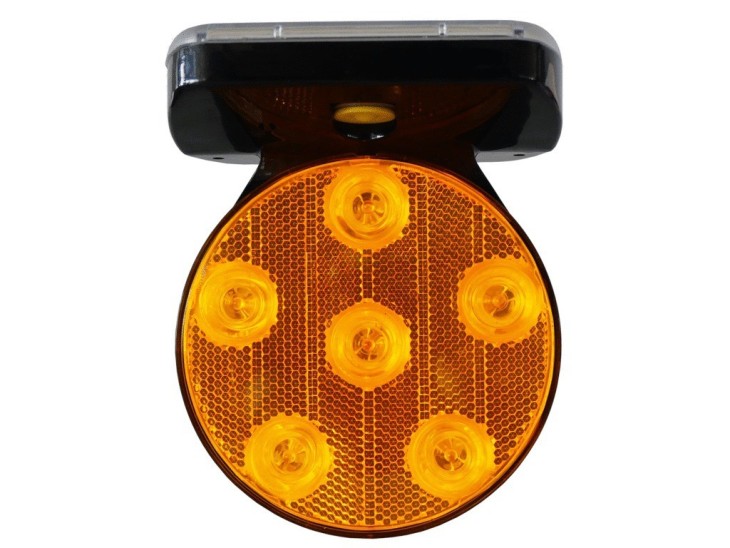 Flash Led solaire aimanté panneau de chantier