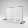 Barrière de chantier anti-vandalisme Eco - Grille Heras - ID Acier