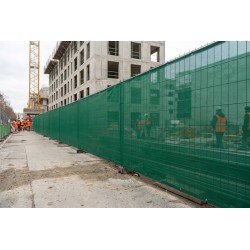 Bache Brise Vue Micro Perfore Verte 50 m | Vente et location