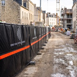 Bâche Acoustique de Chantier - Bâche Acoustique - ID ACIER