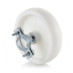 Roue de clôture avec collier - ID Acier