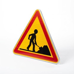 Panneau travaux / AK5 : signalisation temporaire de chantier