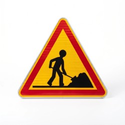 Panneau travaux / AK5 : signalisation temporaire de chantier