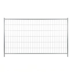 Barrière de chantier T4S : 3.5 x 2 m - Grille Heras - ID Acier