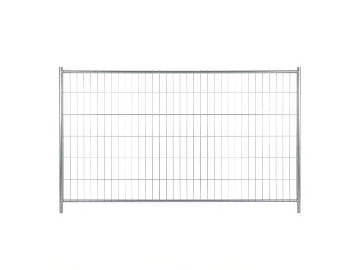 Barrière de chantier T4S : 3.5 x 2 m - Grille Heras - ID Acier
