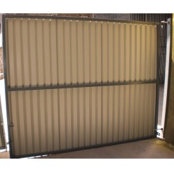 Portail de chantier à sceller ID Acier