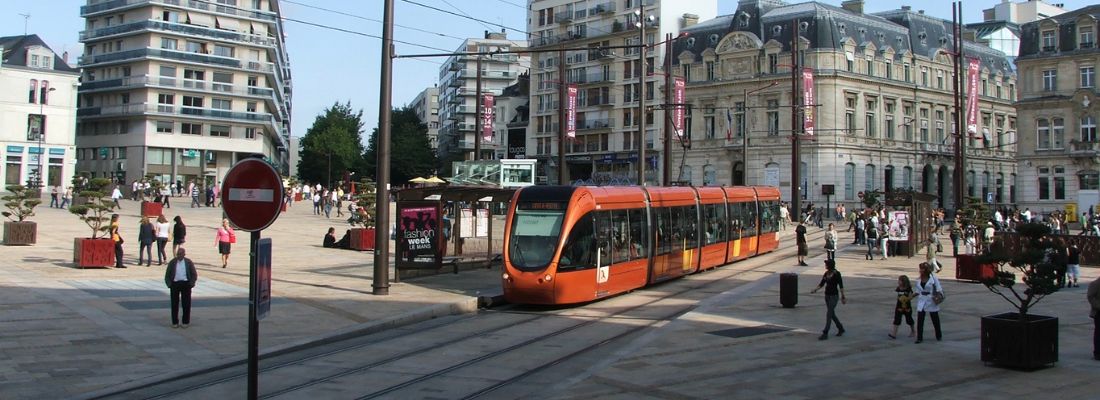 Place de la République à Le Mans