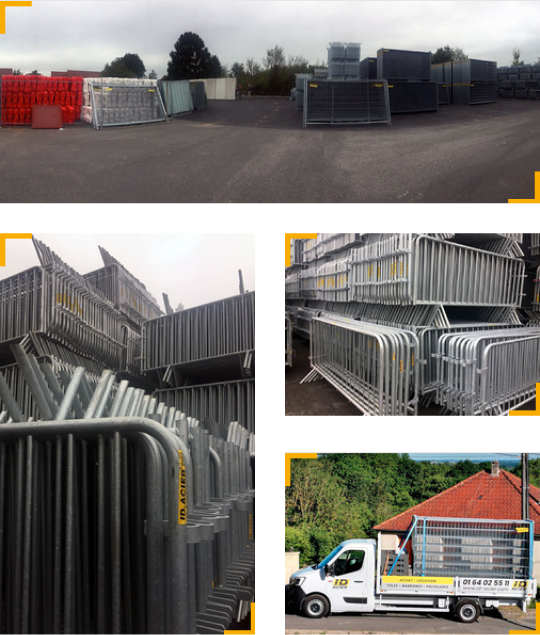 barrieres de chantier - clotures de chantier - barrieres de police - ID Acier.png