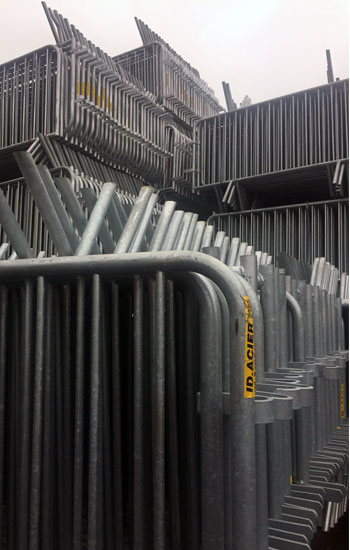 clotures de chantier ID Acier