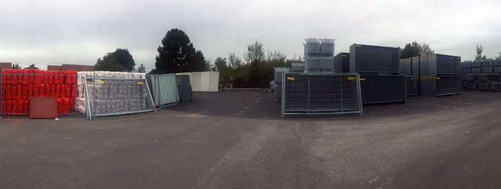 barrières de chantier ID Acier